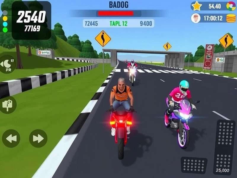 Bengaluru Bike Blitz Game Screenshot